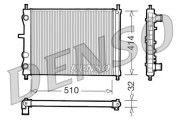 DRM09020 Chladič, chlazení motoru DENSO