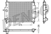 DRM09036 Chladič, chlazení motoru DENSO