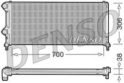 DRM09060 Chladič, chlazení motoru DENSO