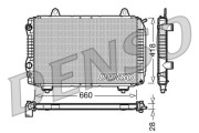 DRM09071 Chladič, chlazení motoru DENSO