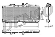 DRM09091 DENSO chladič motora DRM09091 DENSO