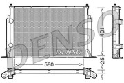 DRM09122 Chladič, chlazení motoru DENSO