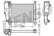 DRM09142 DENSO chladič motora DRM09142 DENSO