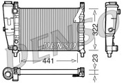 DRM09143 DENSO chladič motora DRM09143 DENSO