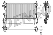 DRM09172 DENSO chladič motora DRM09172 DENSO