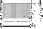 DRM10004 DENSO chladič motora DRM10004 DENSO