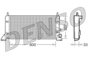 DRM10023 DENSO chladič motora DRM10023 DENSO