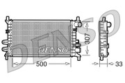 DRM10027 DENSO chladič motora DRM10027 DENSO