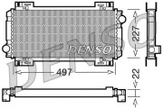 DRM10032 DENSO chladič motora DRM10032 DENSO