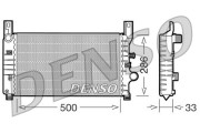 DRM10034 DENSO chladič motora DRM10034 DENSO