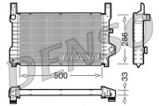 DRM10036 DENSO chladič motora DRM10036 DENSO