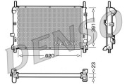 DRM10070 DENSO chladič motora DRM10070 DENSO