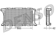 DRM10090 DENSO chladič motora DRM10090 DENSO