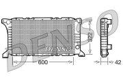 DRM10097 DENSO chladič motora DRM10097 DENSO