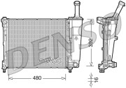 DRM13016 Chladič, chlazení motoru DENSO