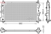 DRM15008 DENSO chladič motora DRM15008 DENSO