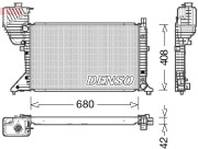 DRM17019 Chladič, chlazení motoru DENSO