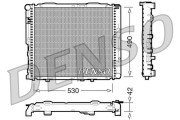 DRM17034 DENSO chladič motora DRM17034 DENSO