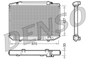 DRM17051 DENSO chladič motora DRM17051 DENSO