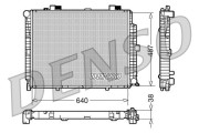 DRM17086 DENSO chladič motora DRM17086 DENSO