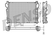 DRM17094 Chladič, chlazení motoru DENSO