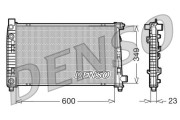 DRM17102 Chladič, chlazení motoru DENSO