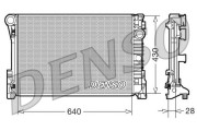 DRM17110 Chladič, chlazení motoru DENSO