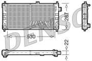 DRM20062 DENSO chladič motora DRM20062 DENSO