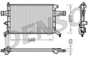 DRM20082 DENSO chladič motora DRM20082 DENSO