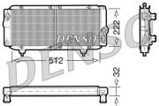 DRM21001 Chladič, chlazení motoru DENSO