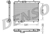 DRM21031 Chladič, chlazení motoru DENSO