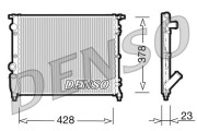 DRM23001 Chladič, chlazení motoru DENSO