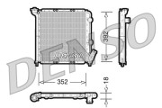 DRM23026 DENSO chladič motora DRM23026 DENSO