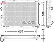 DRM23033 Chladič, chlazení motoru DENSO