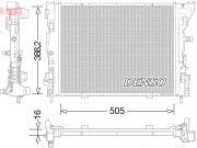 DRM23035 DENSO chladič motora DRM23035 DENSO