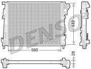 DRM23094 Chladič, chlazení motoru DENSO