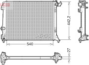 DRM23116 DENSO chladič motora DRM23116 DENSO