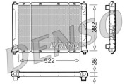 DRM24012 Chladič, chlazení motoru DENSO