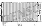 DRM26005 Chladič, chlazení motoru DENSO