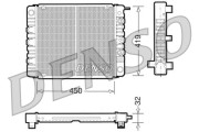 DRM33002 DENSO chladič motora DRM33002 DENSO