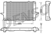 DRM33043 DENSO chladič motora DRM33043 DENSO