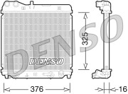 DRM40026 DENSO chladič motora DRM40026 DENSO