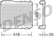 DRM40027 DENSO chladič motora DRM40027 DENSO