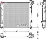 DRM41008 DENSO chladič motora DRM41008 DENSO