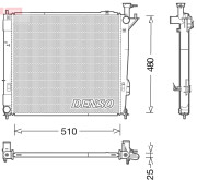 DRM41015 DENSO chladič motora DRM41015 DENSO