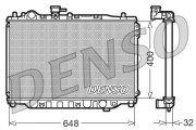 DRM44007 DENSO chladič motora DRM44007 DENSO