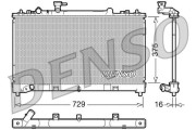 DRM44023 DENSO chladič motora DRM44023 DENSO