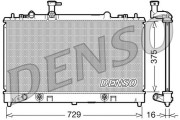 DRM44024 Chladič, chlazení motoru DENSO