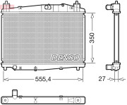 DRM44046 DENSO chladič motora DRM44046 DENSO