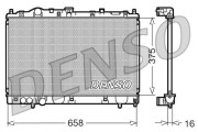 DRM45004 Chladič, chlazení motoru DENSO